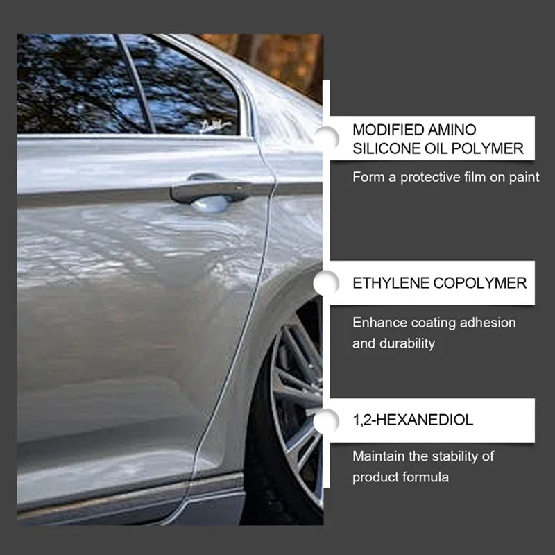 Auto crystal serum with graphene coating