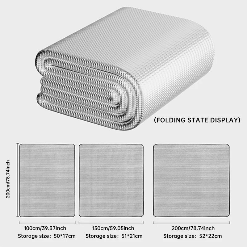 Aluminium Isoliermattecm wasserdicht – Faltbare Campingmatte