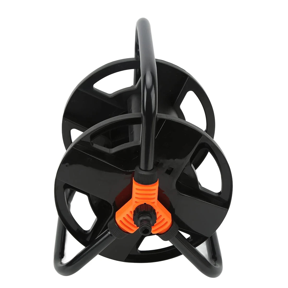 Portable garden hose reel with crank handle – Neat storage for every garden