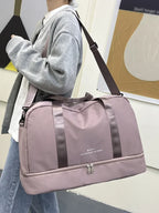 Reisetasche mit separatem Schuhfachx 24 cm Pink