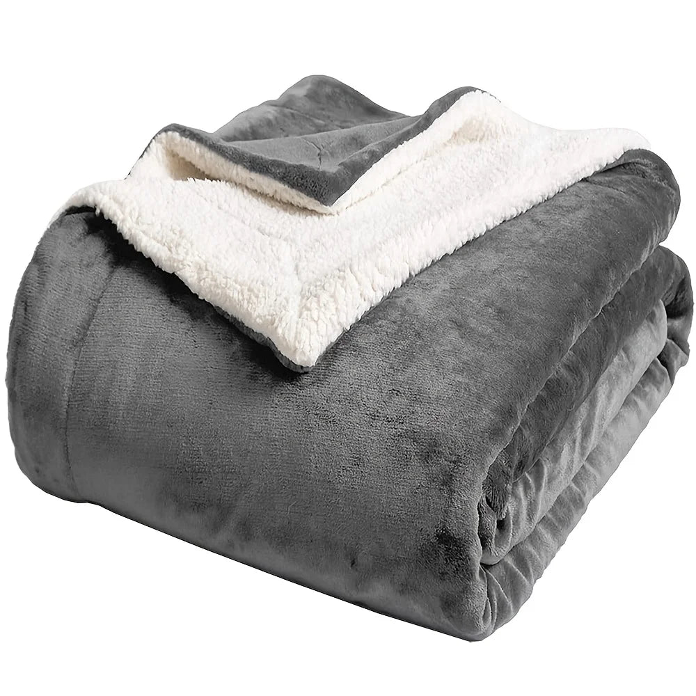 Fleecedecke Flanell kuschelig warm