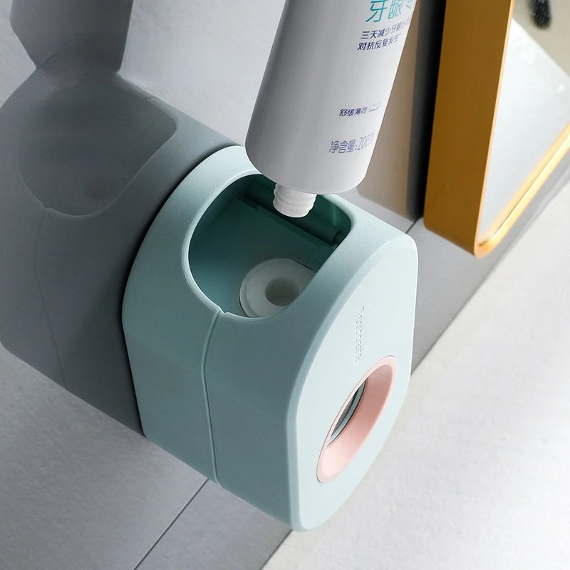 Automatic Toothpaste Dispenser – Press Once, No Mess