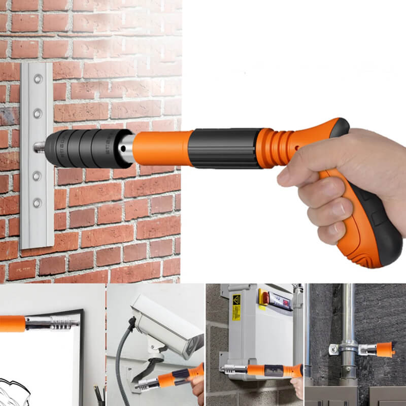 Pneumatic Nail Gun for Concrete and Steel – Compact & Powerful
