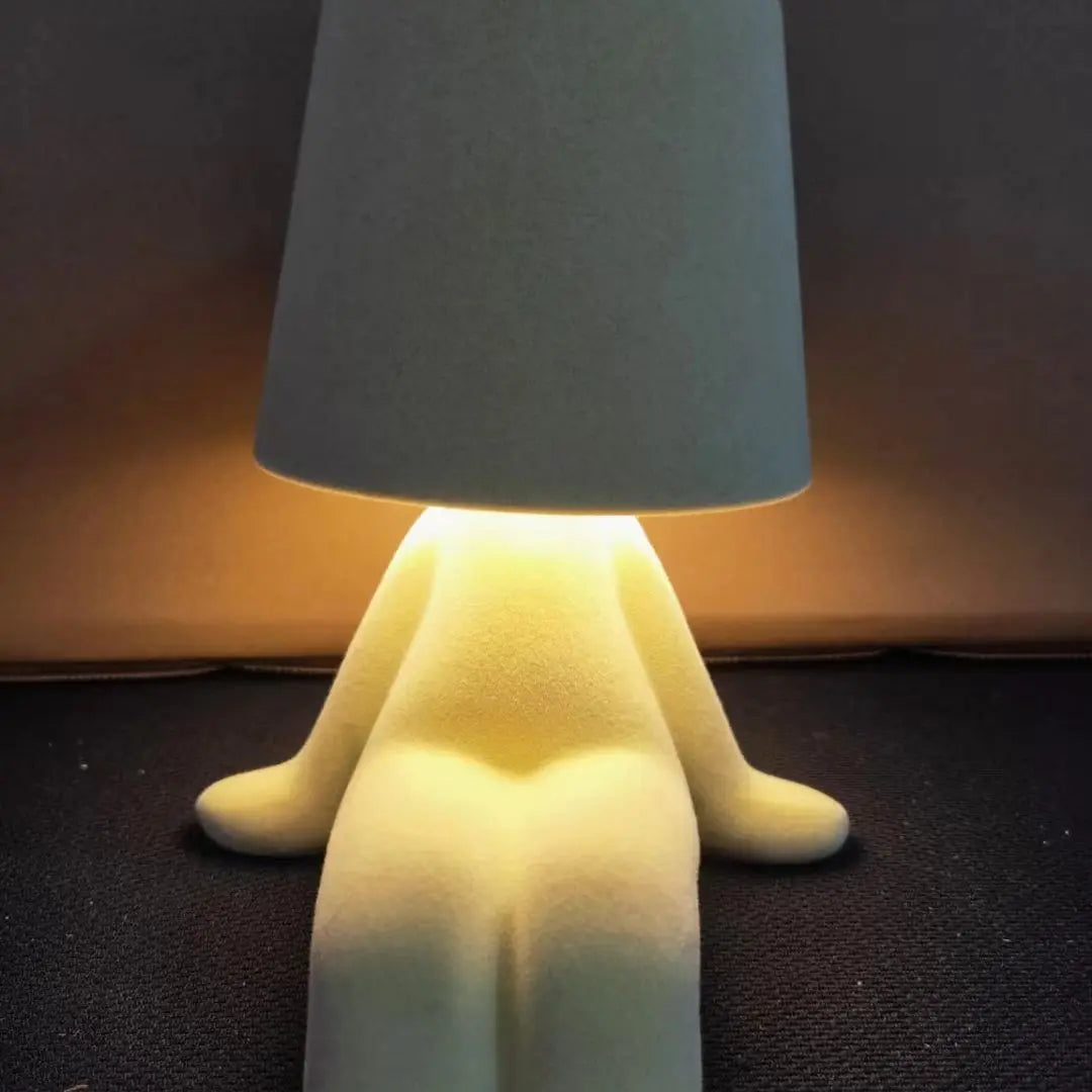 Tischlampe mit Figurendesign – LED, wiederaufladbar