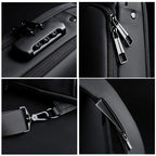 Crossbody-Bag mit USB-Anschluss & Zahlenschloss – Diebstahlsicher
