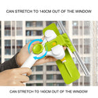 Window cleaner with telescopic handle – Safely reach every pane