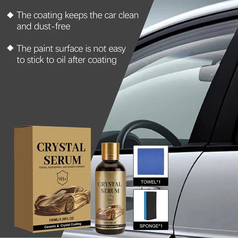 Auto crystal serum with graphene coating