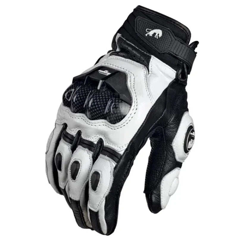 Leder-Motorradhandschuhe - 1 Paar -   Mivoza Deutschland