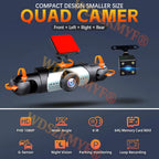 Auto DVR 4-channel 1080P with 360° all-around recording and night vision