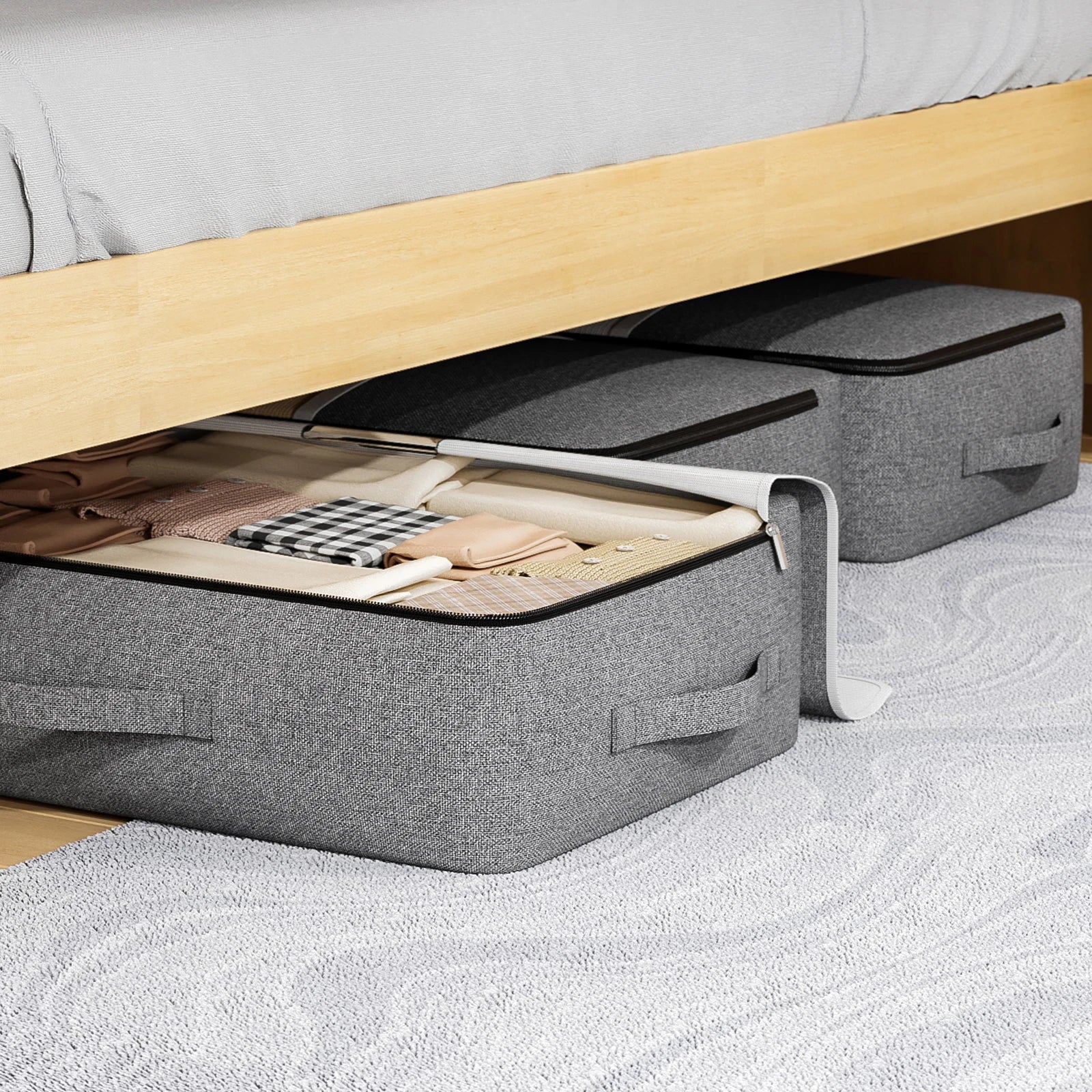 Underbed Storage Bag with Window – Easy Organization