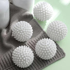 Washing ball set for soft laundry without fabric softener