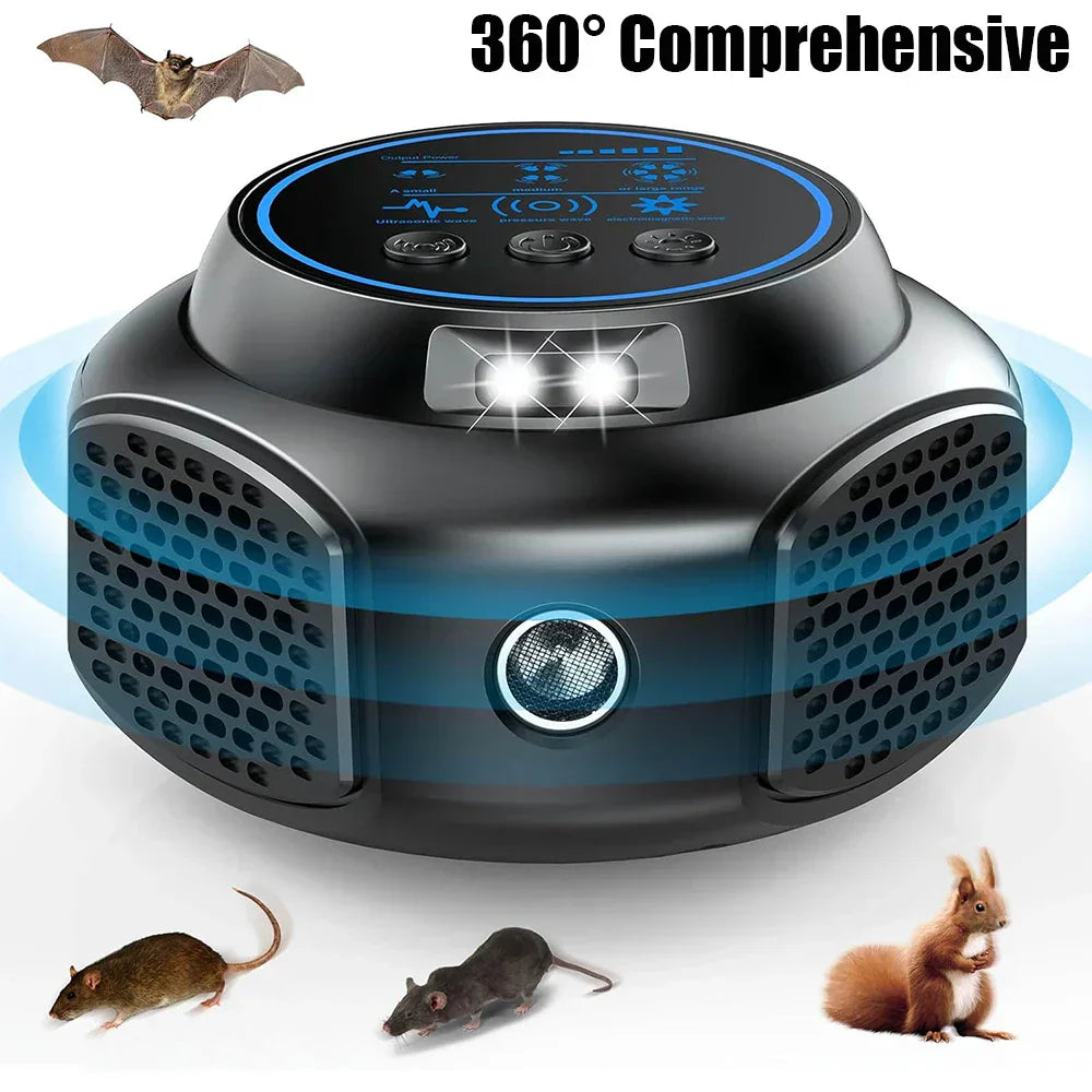 Ultrasonic Rodent Repeller for the Power Outlet