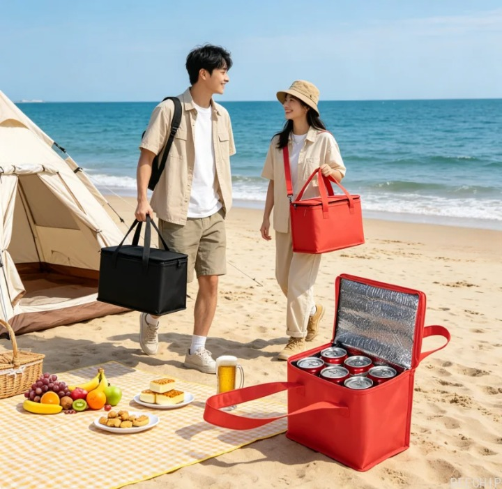 Kühltasche faltbar mit Isolierung für Picknick und Unterwegs