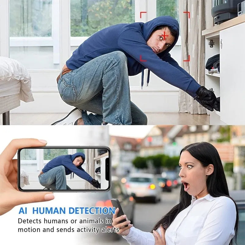 Mini Wi-Fi Surveillance Camera 1080P HD with Night Vision