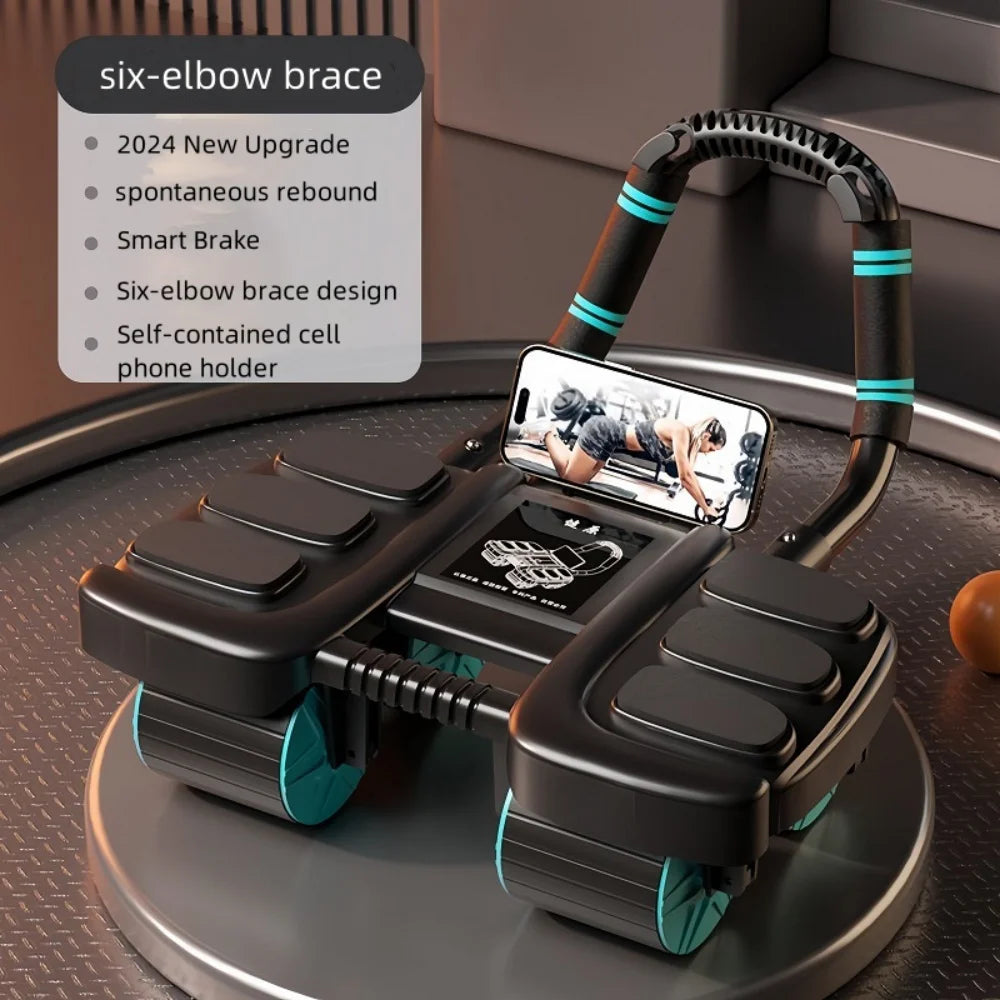 6-in-1 Ab Trainer with Automatic Reset Force
