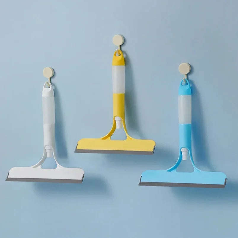 Window squeegee with spray bottle – streak-free in seconds (set of 2)