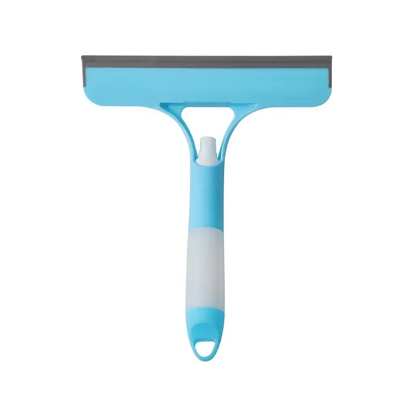 Window squeegee with spray bottle – streak-free in seconds (set of 2)