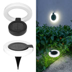 Solar-Gartenleuchte mit 360° schwenkbarem Leuchtkopf