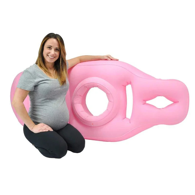 Inflatable Pregnancy Pillow with Yoga Mat Function