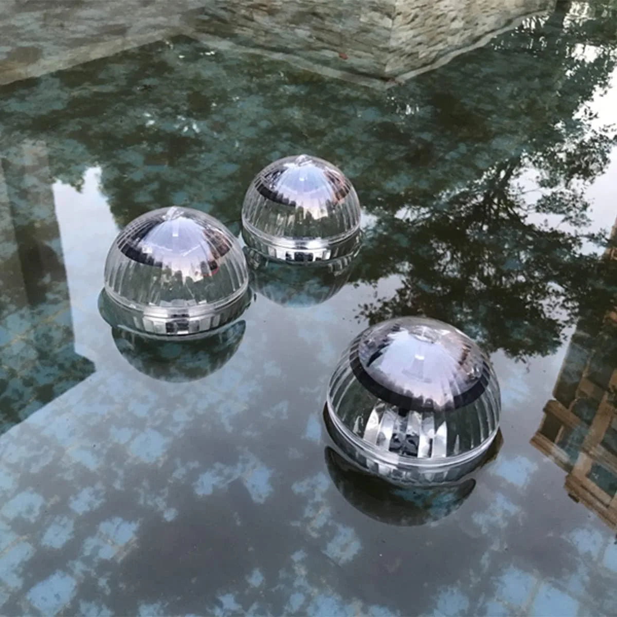 Solar-Schwimmleuchte RGB mit automatischem Farbwechsel