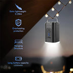 Mini air pump USB-C rechargeable with 5 nozzles