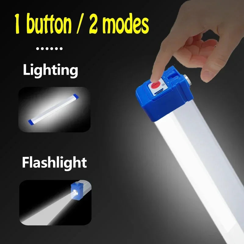 LED Tube Light with Magnet – Rechargeable
