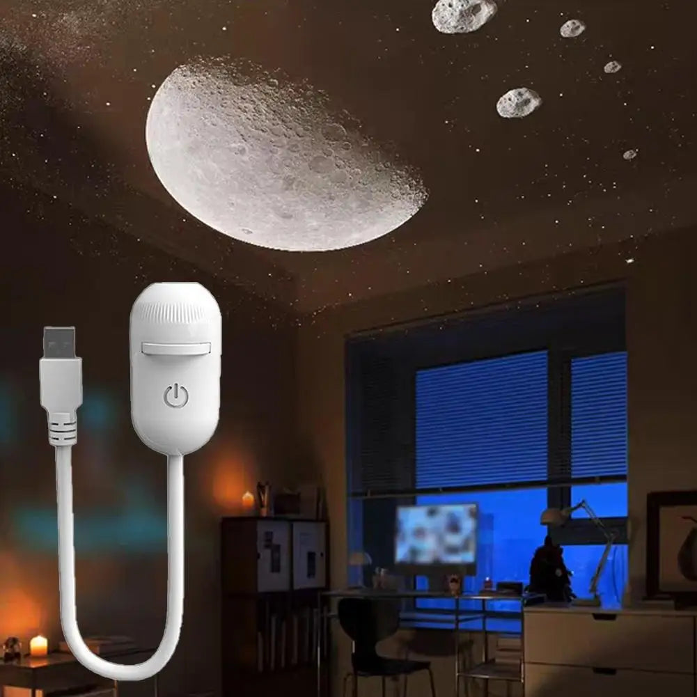 Galaxy Projektor mit Nachtlicht – 2-in-1 LED Sternenhimmel