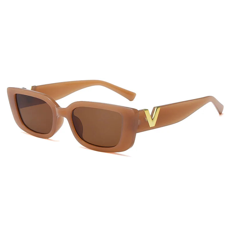 Sonnenbrille Retro Cat-Eye Design Kunststoff