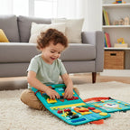 Montessori Sensory Board with 15 Activities