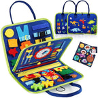 Montessori Sensory Board with 15 Activities