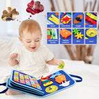 Montessori Sensory Board with 15 Activities