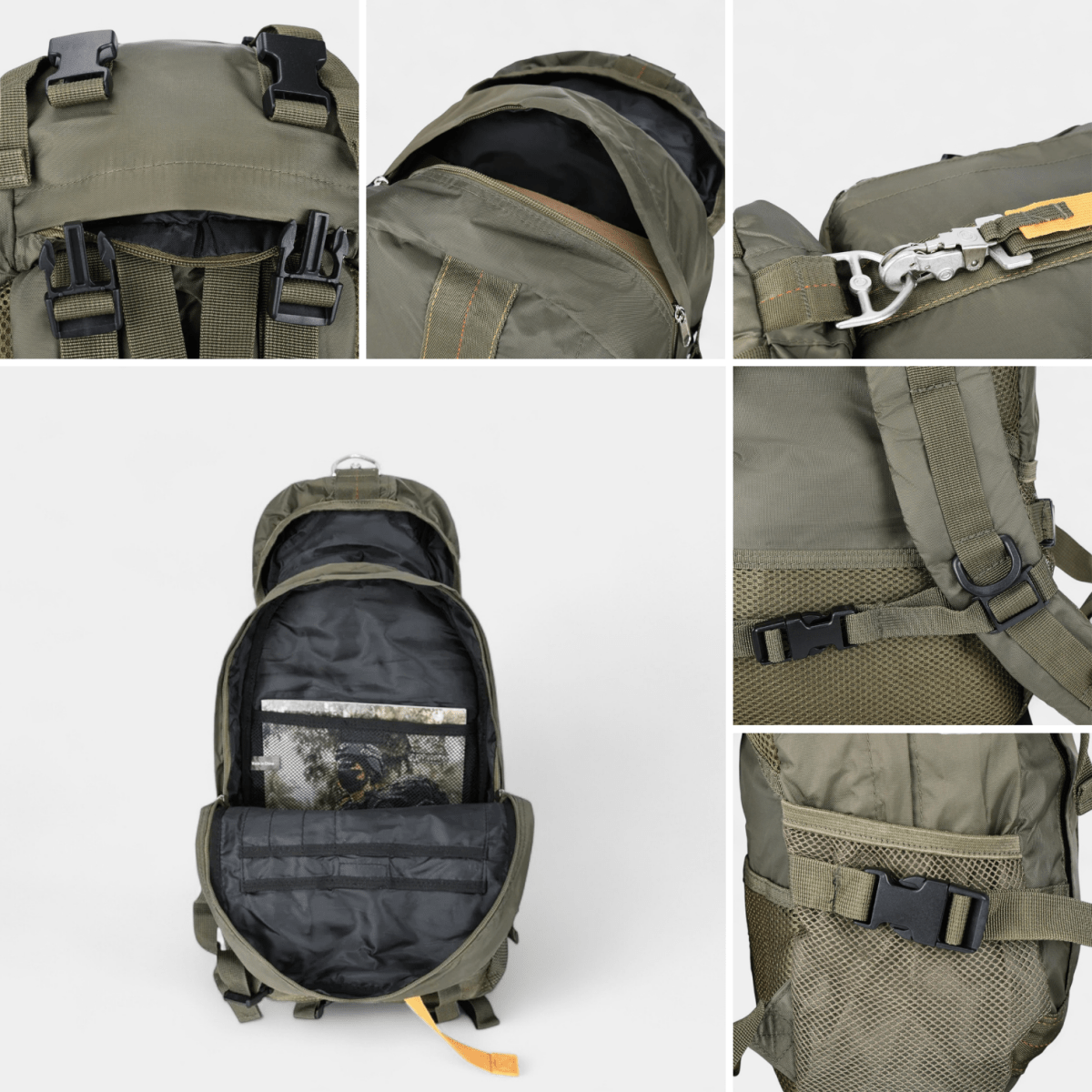 Tactical Outdoor Backpack 30L made of durable nylon