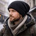 Fleece-Lined Slouchy Beanie – Warm and Comfortable