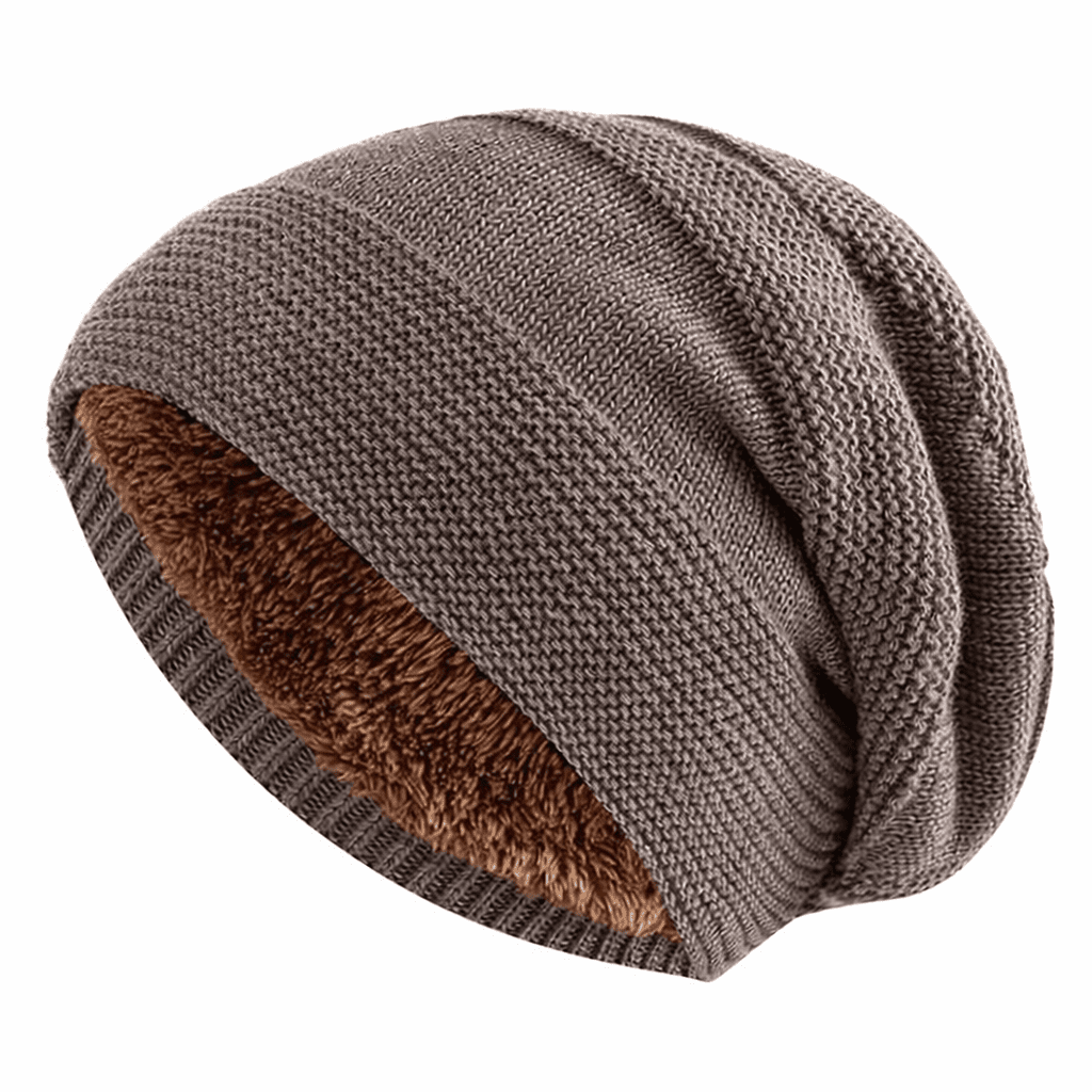Fleece-Lined Slouchy Beanie – Warm and Comfortable