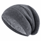 Fleece-Lined Slouchy Beanie – Warm and Comfortable