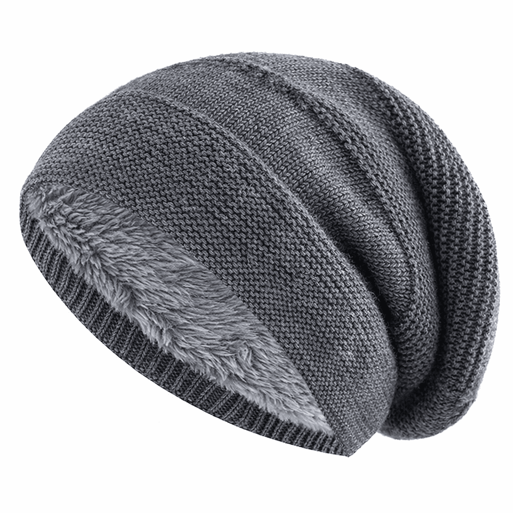 Fleece-Lined Slouchy Beanie – Warm and Comfortable