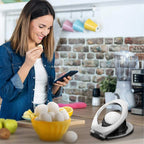 Stainless Steel Egg Slicer – Slices, Halves & Quarters in One