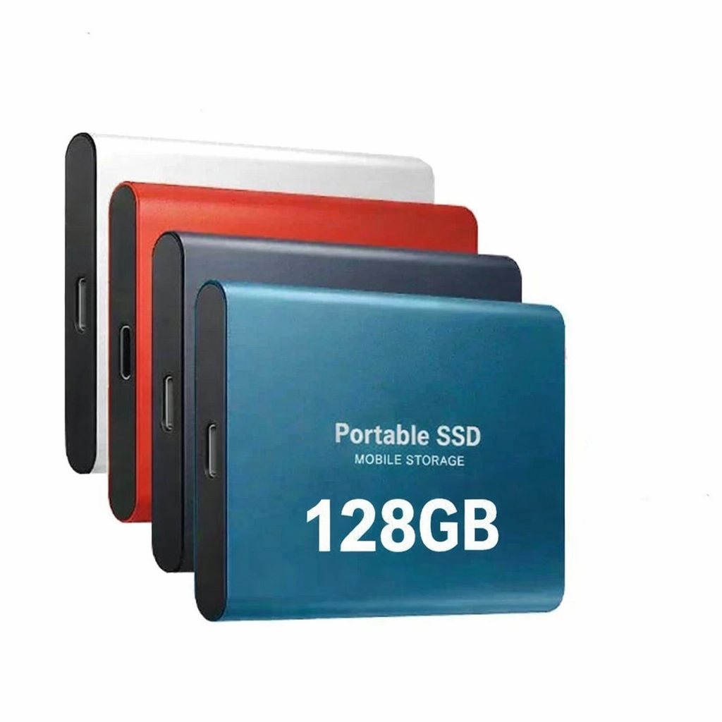 Externe SSD Festplatte 128GB – Ultraschnell USB 3.1 -   Mivoza Deutschland