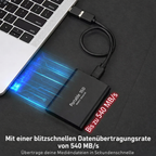 Externe SSD Festplatte 128GB – Ultraschnell USB 3.1 -   Mivoza Deutschland