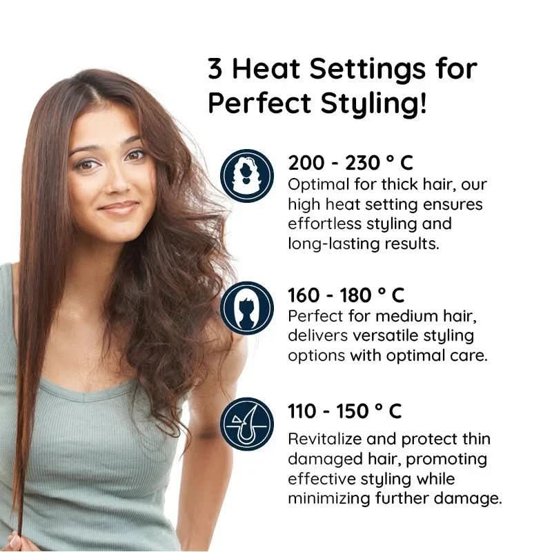 Rotating Hot Air Brush 2-in-1 with Ceramic Coating