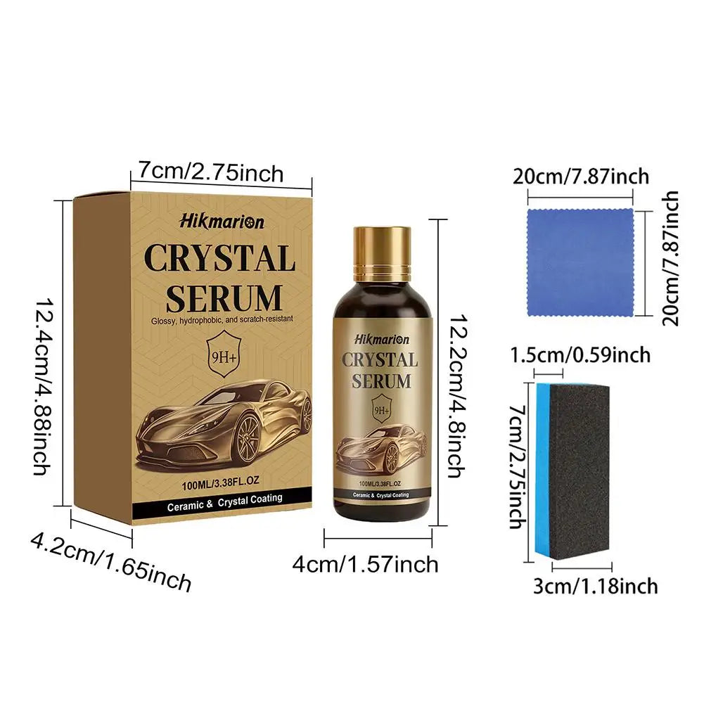 Auto crystal serum with graphene coating