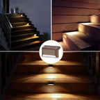 Solar Step Light Set of 8 – Safe on the Go, Beautifully Illuminated