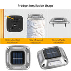 Solar-Bodenleuchte LED für Einfahrt und Wegbeleuchtung