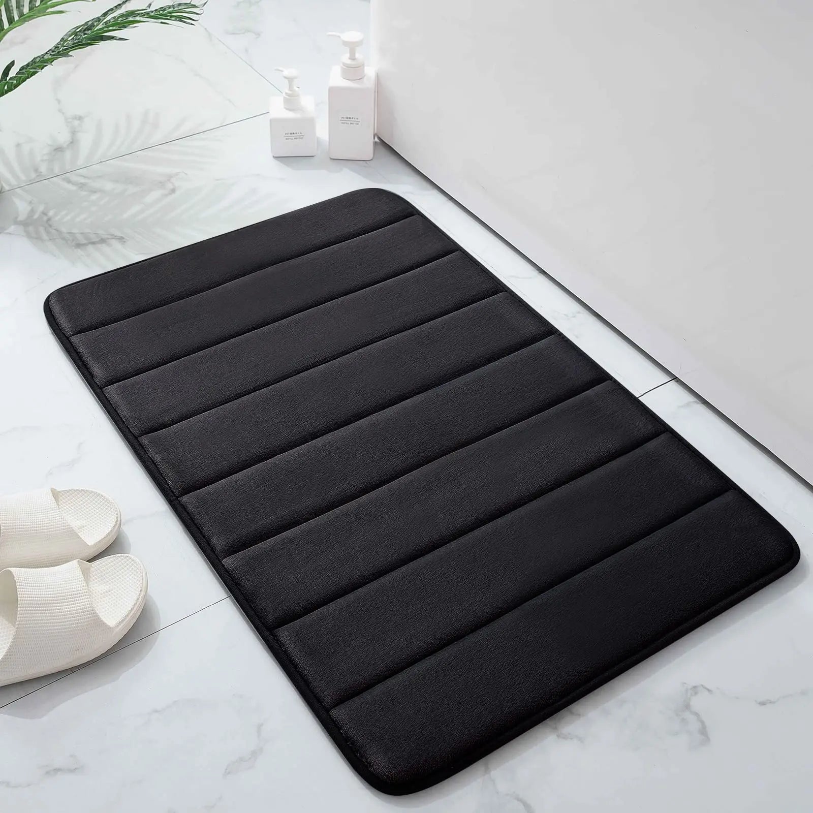 Memory Foam Badematte rutschfest mit 3D-Design