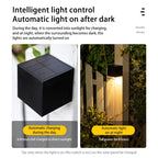 Solar-Wandleuchte LED mit RGB-Farbwechsel für Außen
