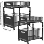 Ausziehbarer Küchenschrank-Organizer 2-stufig