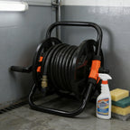 Portable garden hose reel with crank handle – Neat storage for every garden