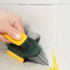Grout Cleaning Brush 2-Pack – 4-in-1 for Tiles, Grout, and Glass