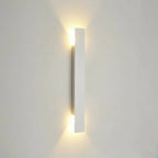 LED-Wandleuchte Aluminium – Innen & Außen, auf/ab Licht