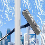 Window cleaner with telescopic handle – Reach every corner effortlessly
